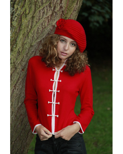 pull original haut de gamme 100% cachemire exceptionnel de Mongolie