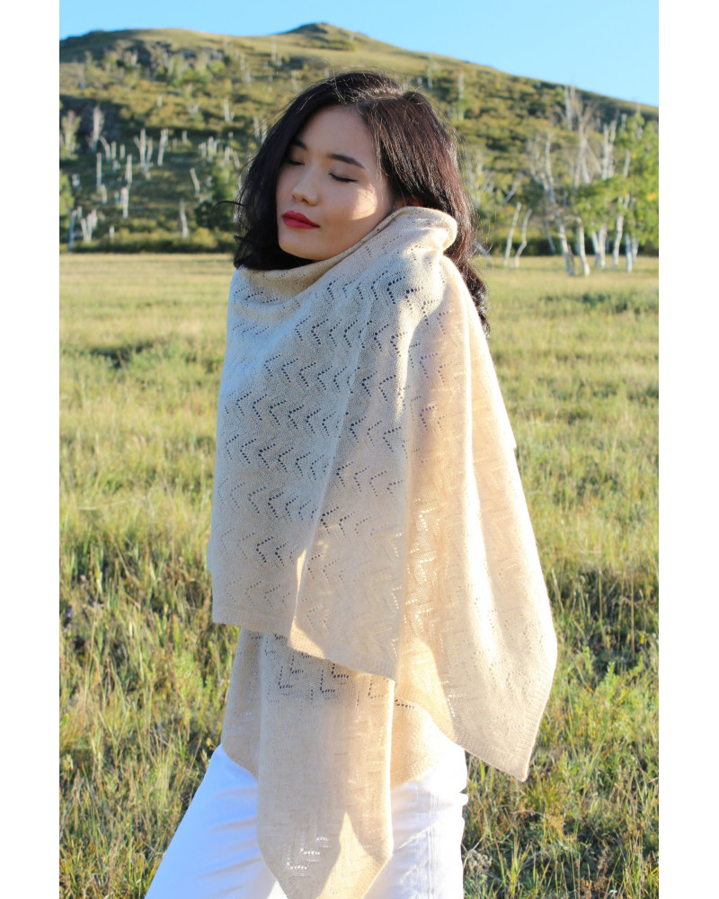 châle haut de gamme en pur cachemire