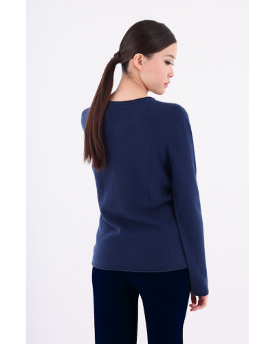 Pull col rond chic haut de gamme