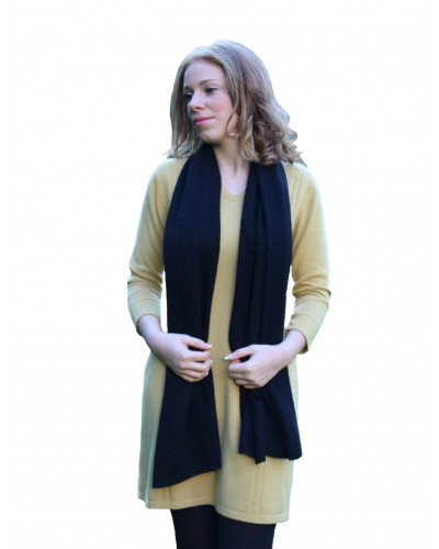 Robe col V en tosades haut de gamme