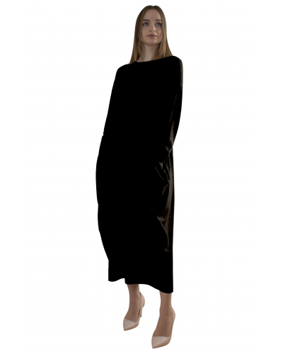 Robe long  en cachemire d'exception