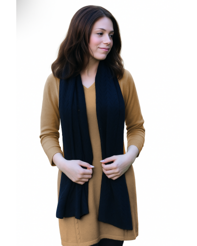 Robe col V en tosades haut de gamme