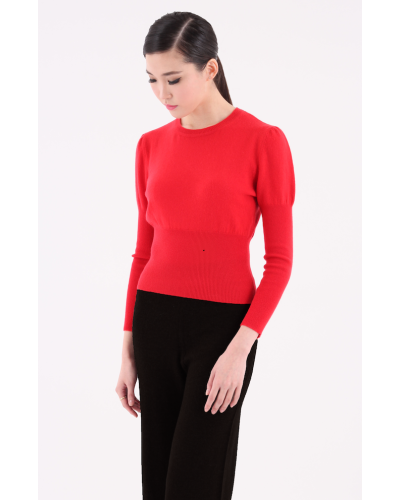 Pull en cachemire col rond