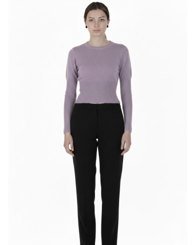 Pull en cachemire col rond