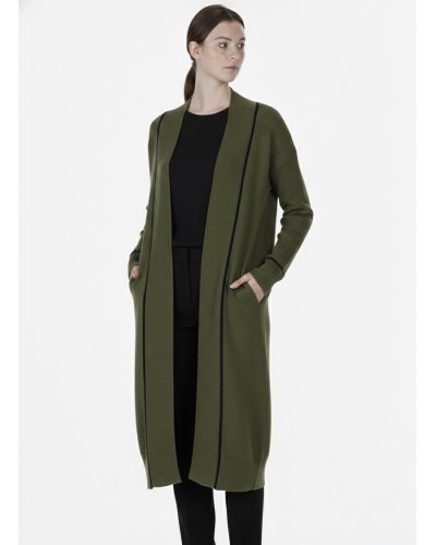 Cardigan long en cachemire