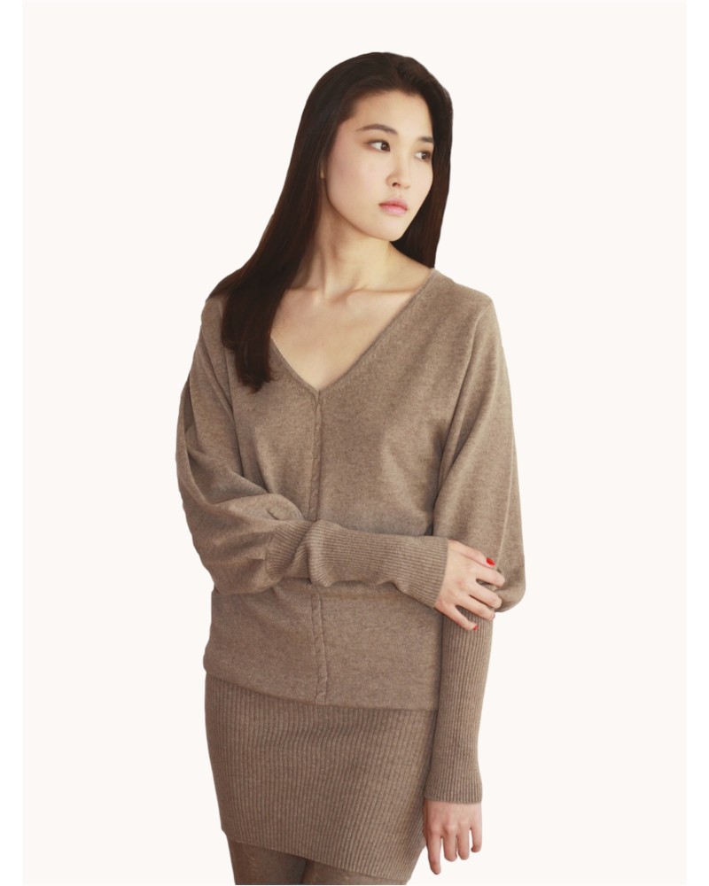 Robe manches chauves souris